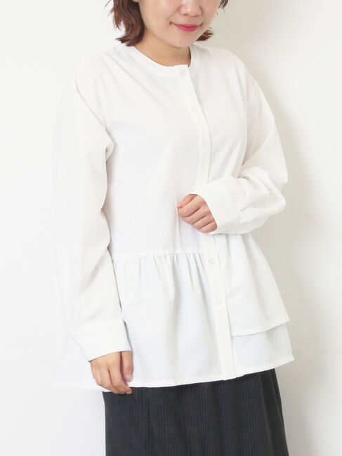 SM2「切替ギャザーブラウス」|シャツ・ブラウス|