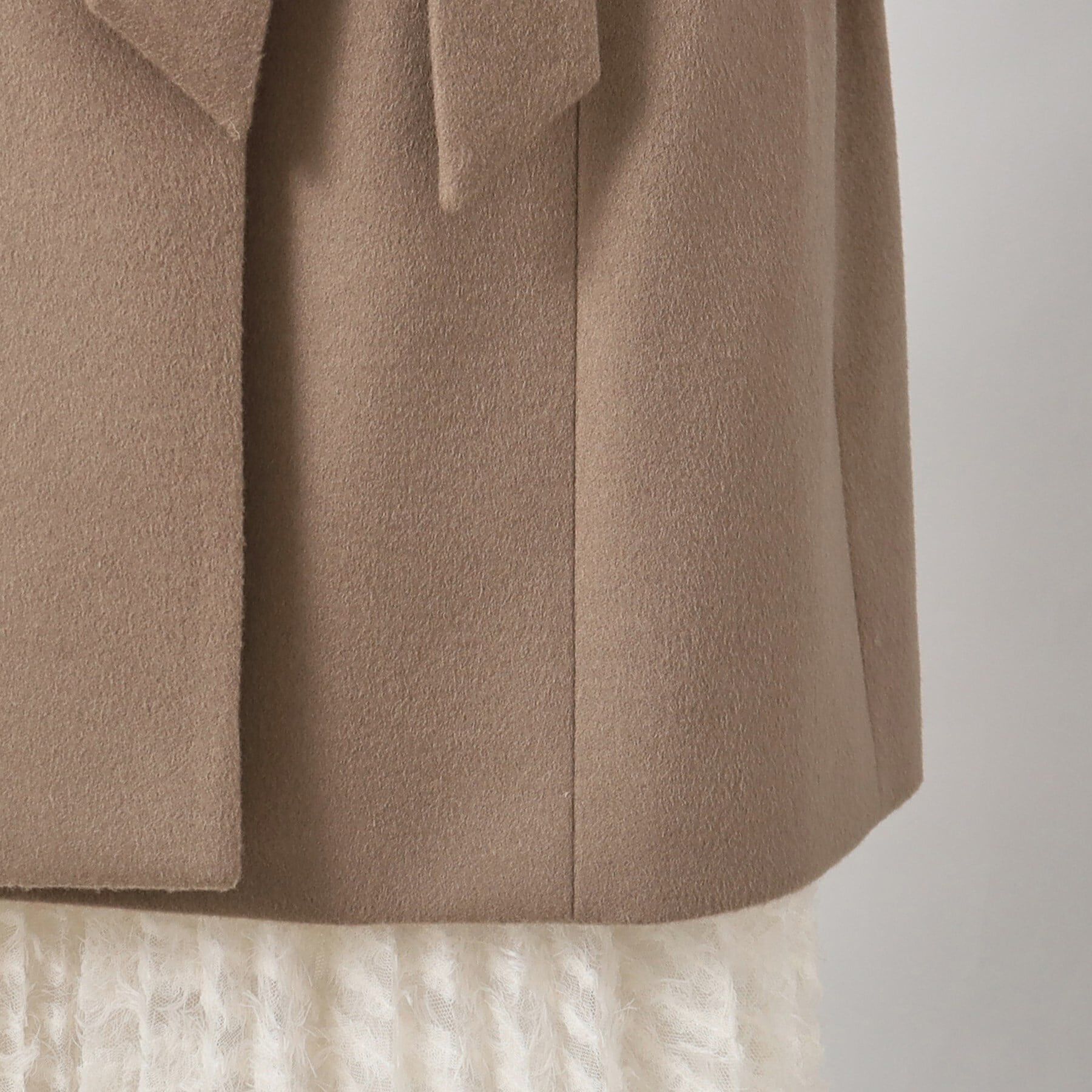 UNTITLED「【日本製／2WAY衿】スタンドカラー ロングコート」|その他|