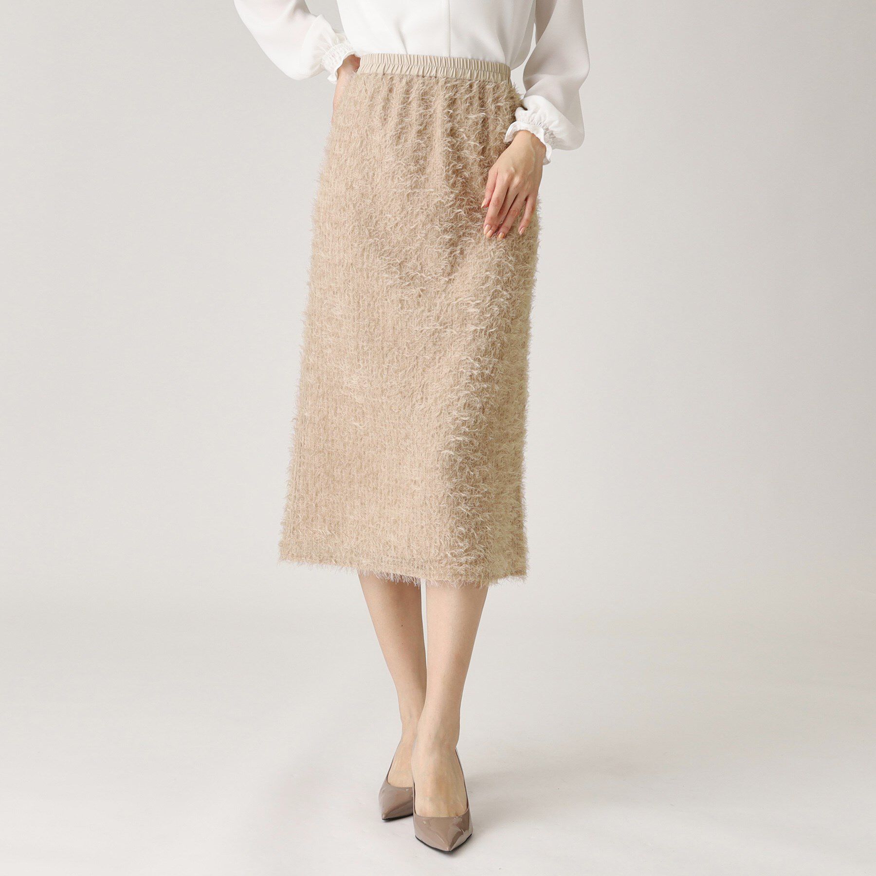 COUP DE CHANCE「【洗える／日本製】フェザータイトスカート」|スカート|