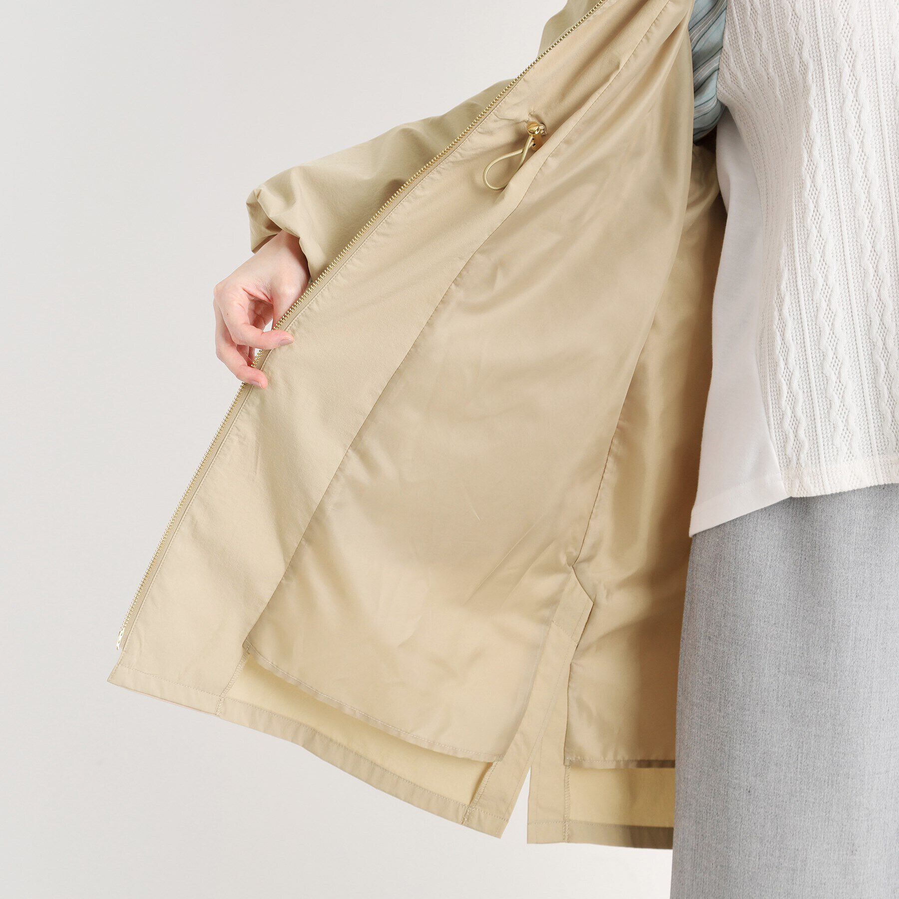 Reflect「【夏SALE／E‐QUALITY／洗える】ロング丈ライティカジュアルコート」|その他|