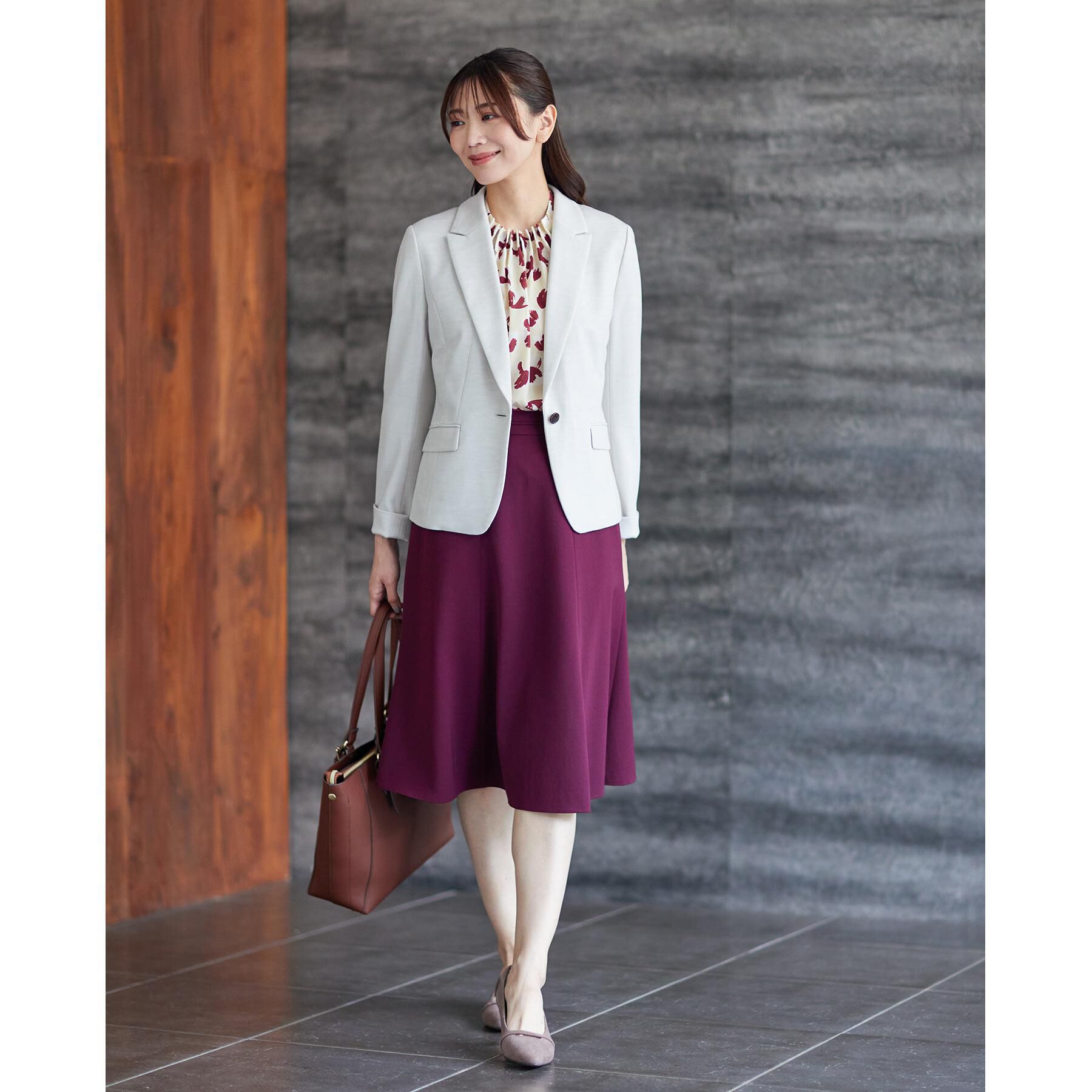 Reflect「【美シルエット】ソフトマーメイドスカート」|スカート|