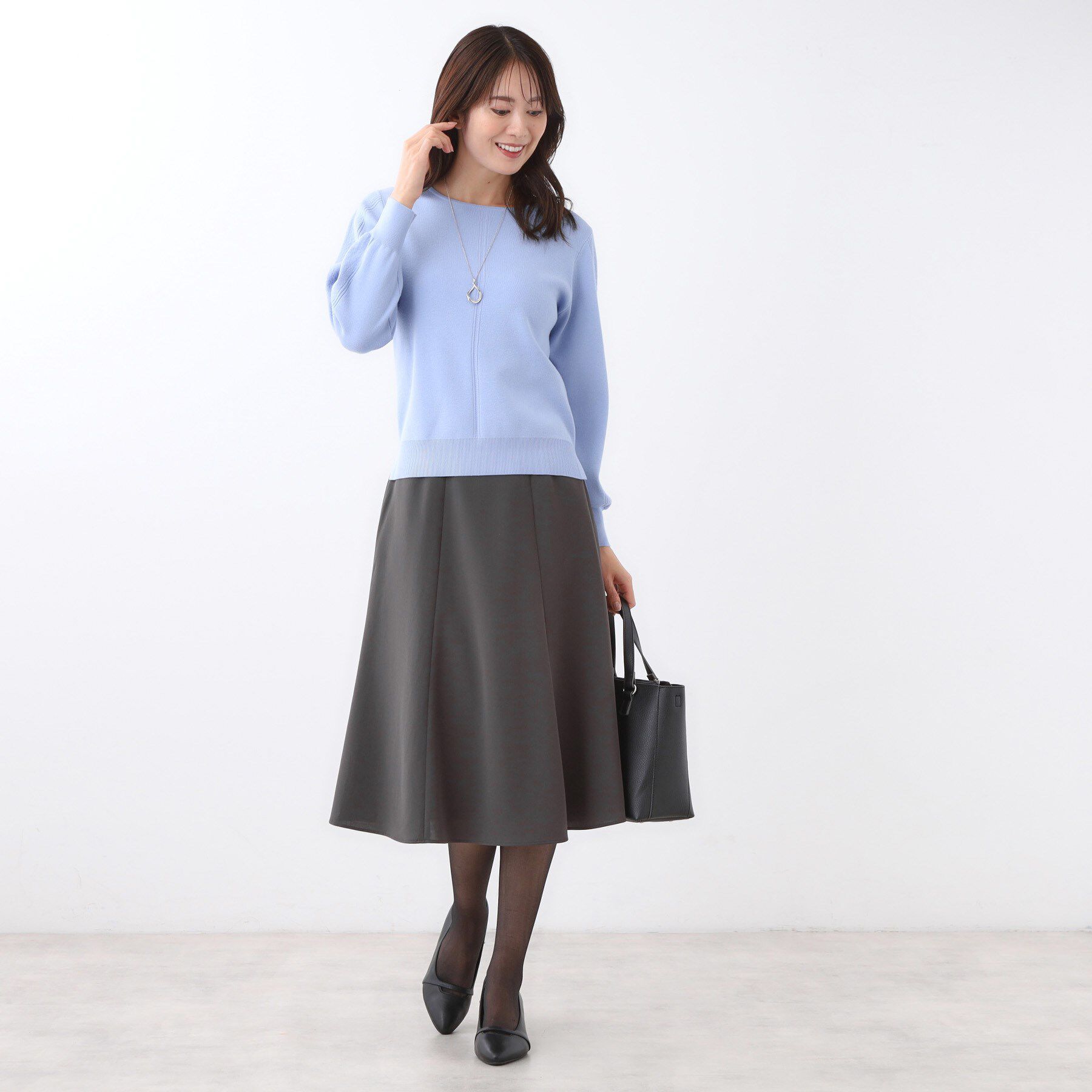 Reflect「【美シルエット】ソフトマーメイドスカート」|スカート|