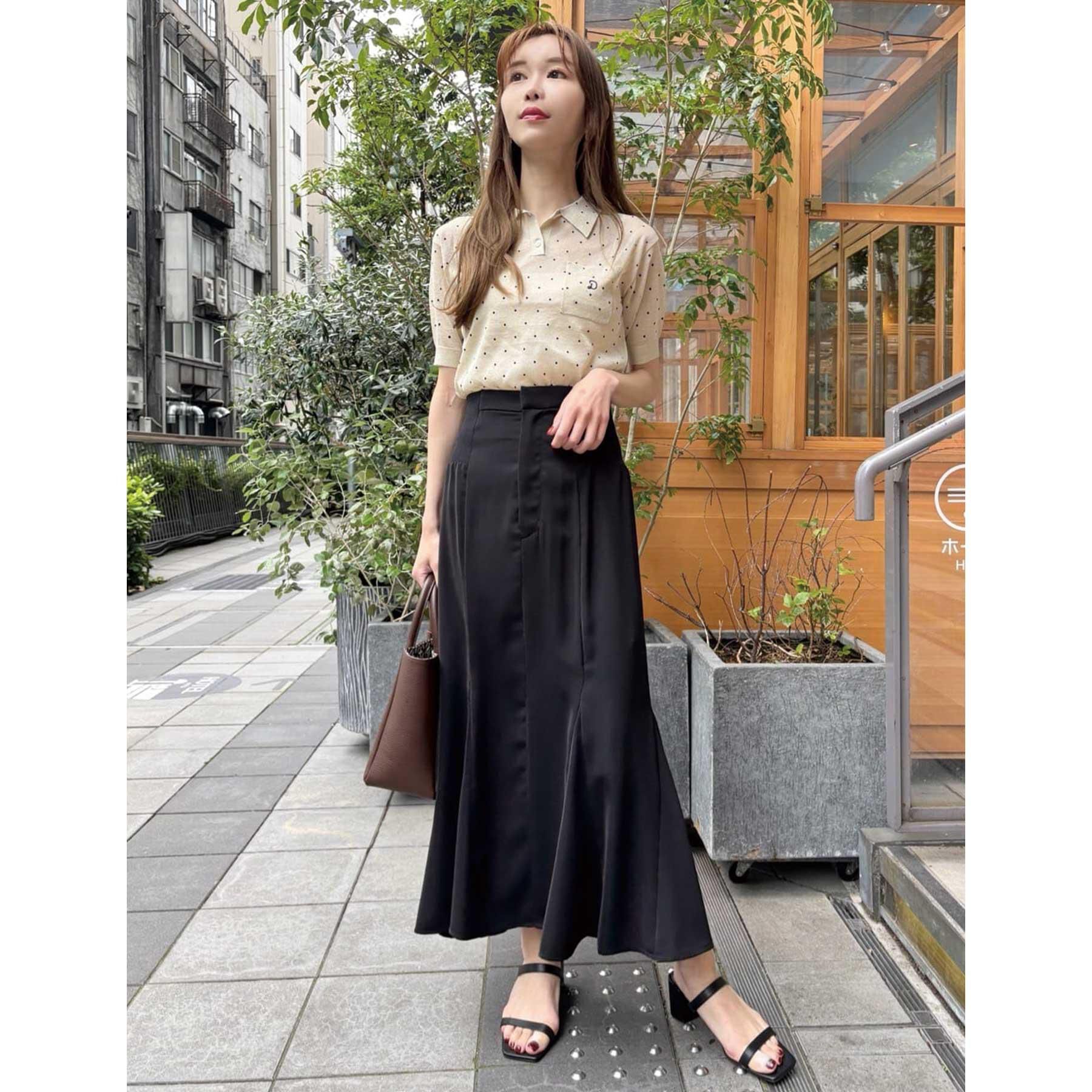 DRESSTERIOR「バックストラップマーメイドスカート」|スカート|