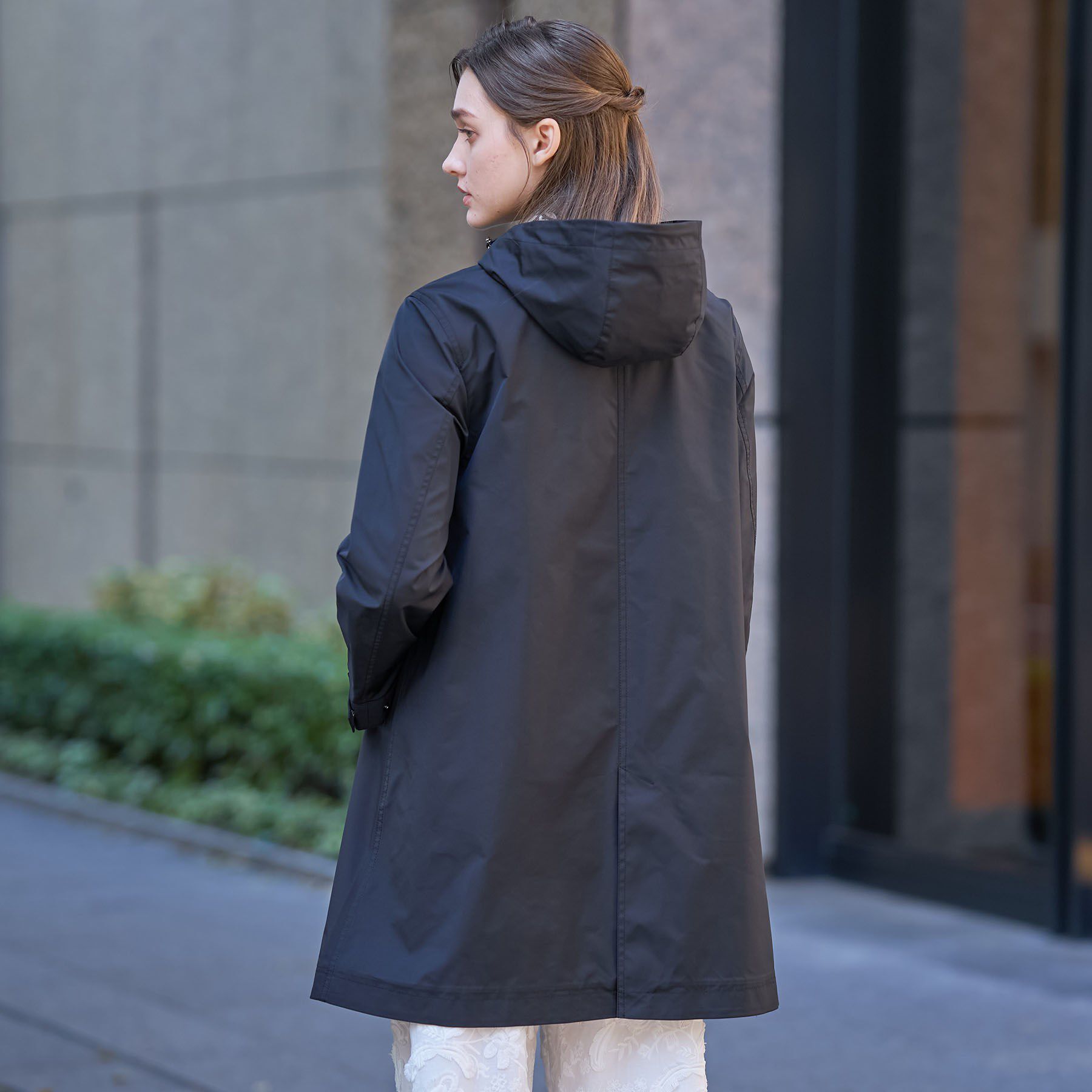 DRESSTERIOR「【ウォッシャブル/撥水素材】撥水フーテッドツイルコート」|その他|