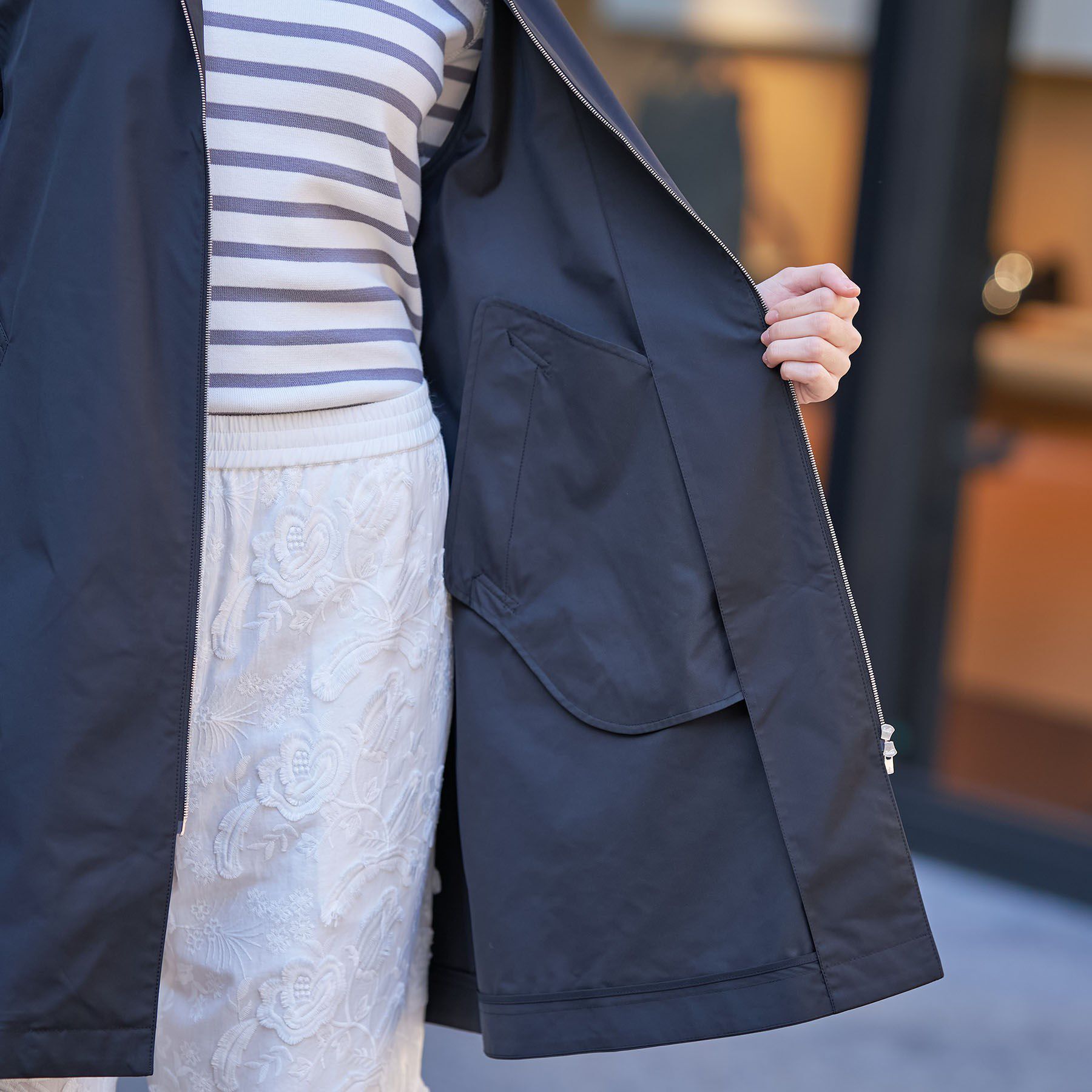 DRESSTERIOR「【ウォッシャブル/撥水素材】撥水フーテッドツイルコート」|その他|