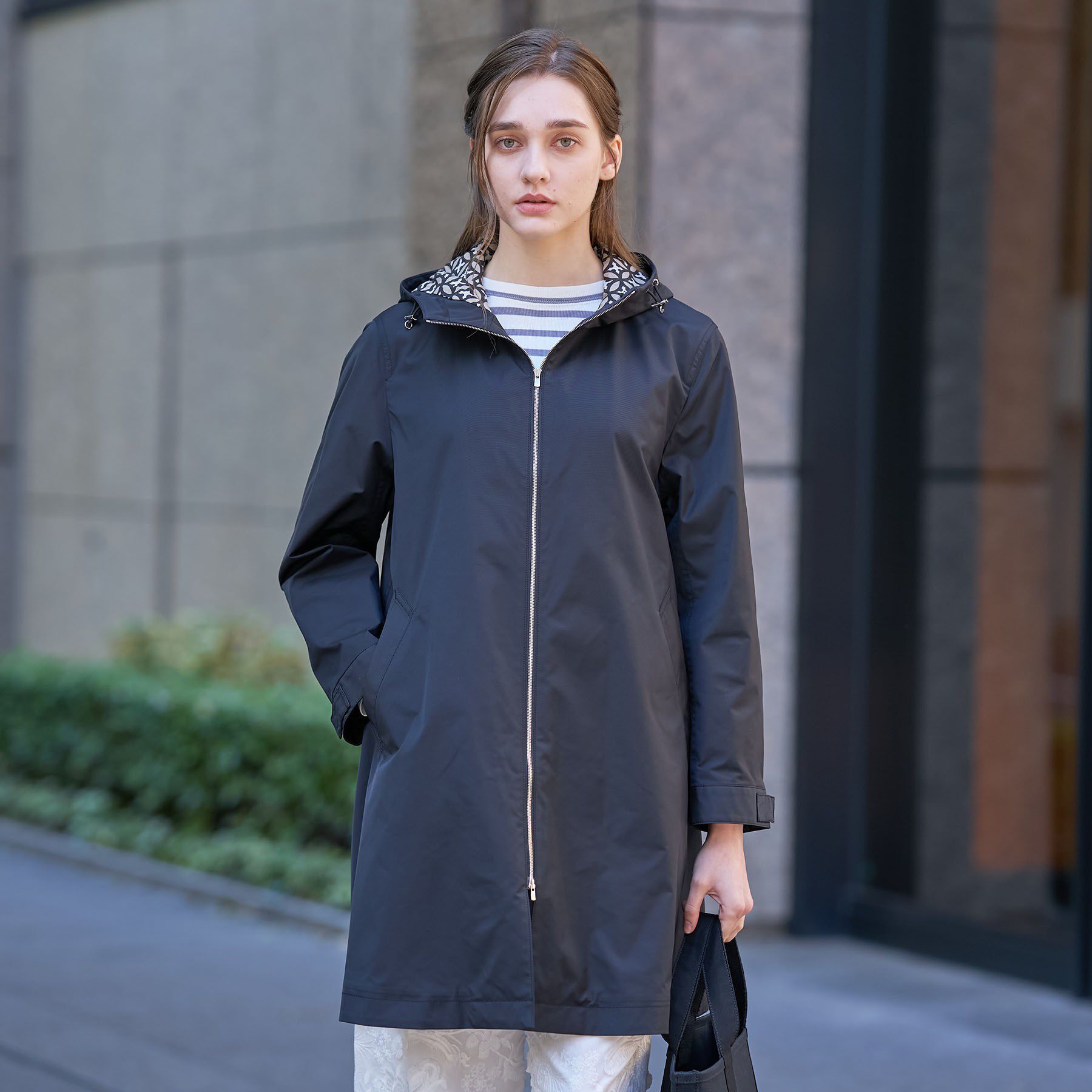 DRESSTERIOR「【ウォッシャブル/撥水素材】撥水フーテッドツイルコート」|その他|