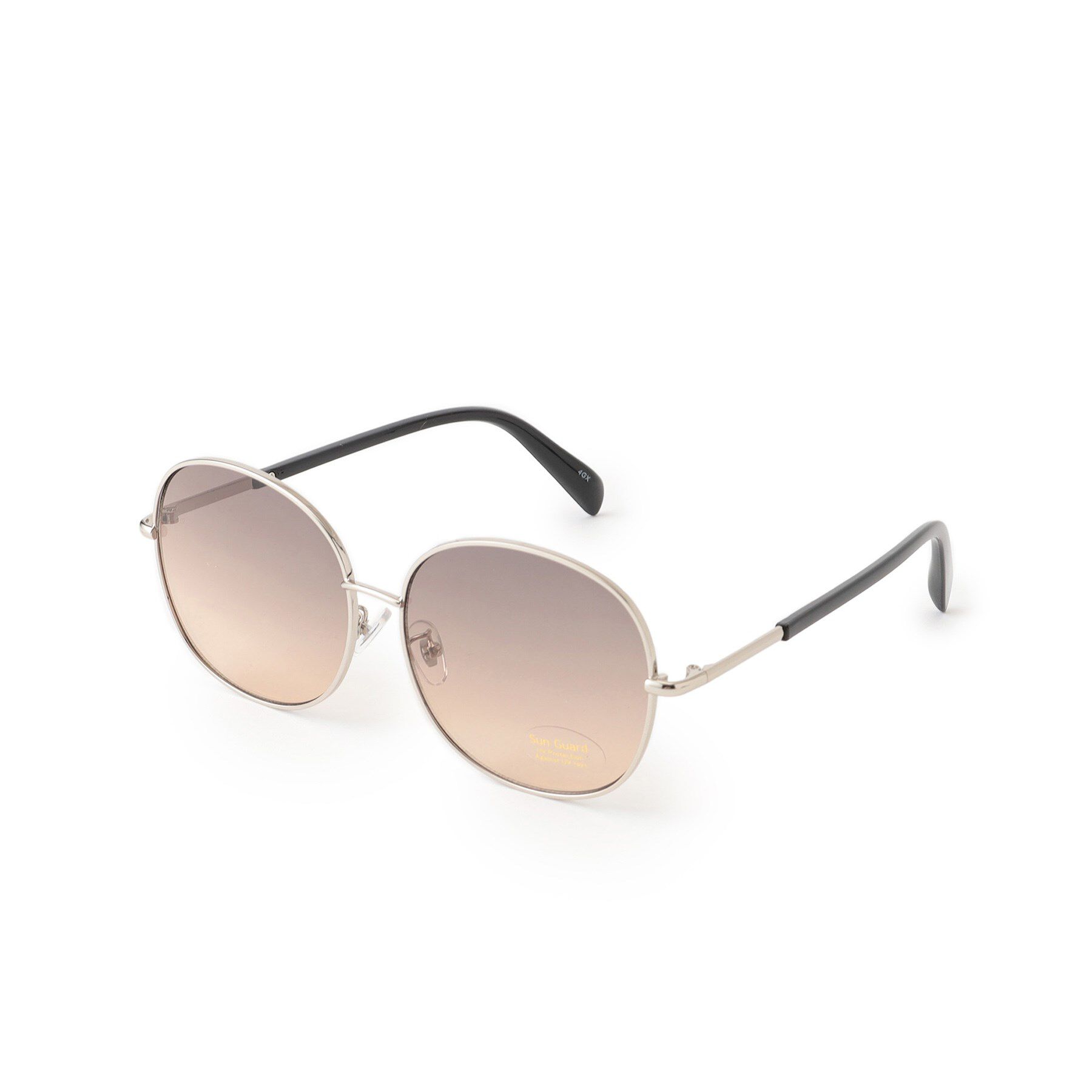 grove「ビッグメタルフレームサングラス」|メガネ|ブラック(119)