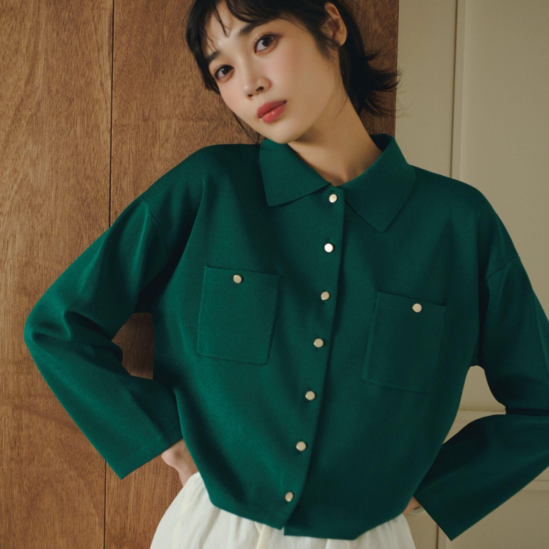 grove「一枚でも羽織でも！大人のTOPS風カーディガン」|カーディガン|