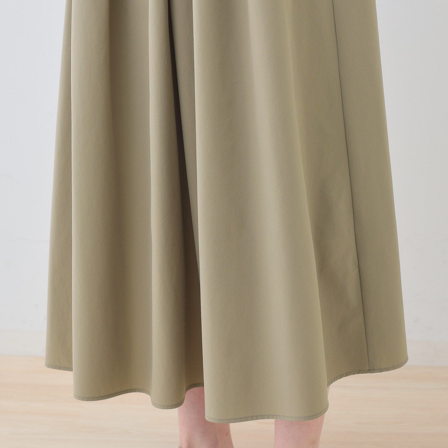 INDIVI「【通気性◎撥水／UVケア／SETUP可能】アクティブスカート」|スカート|