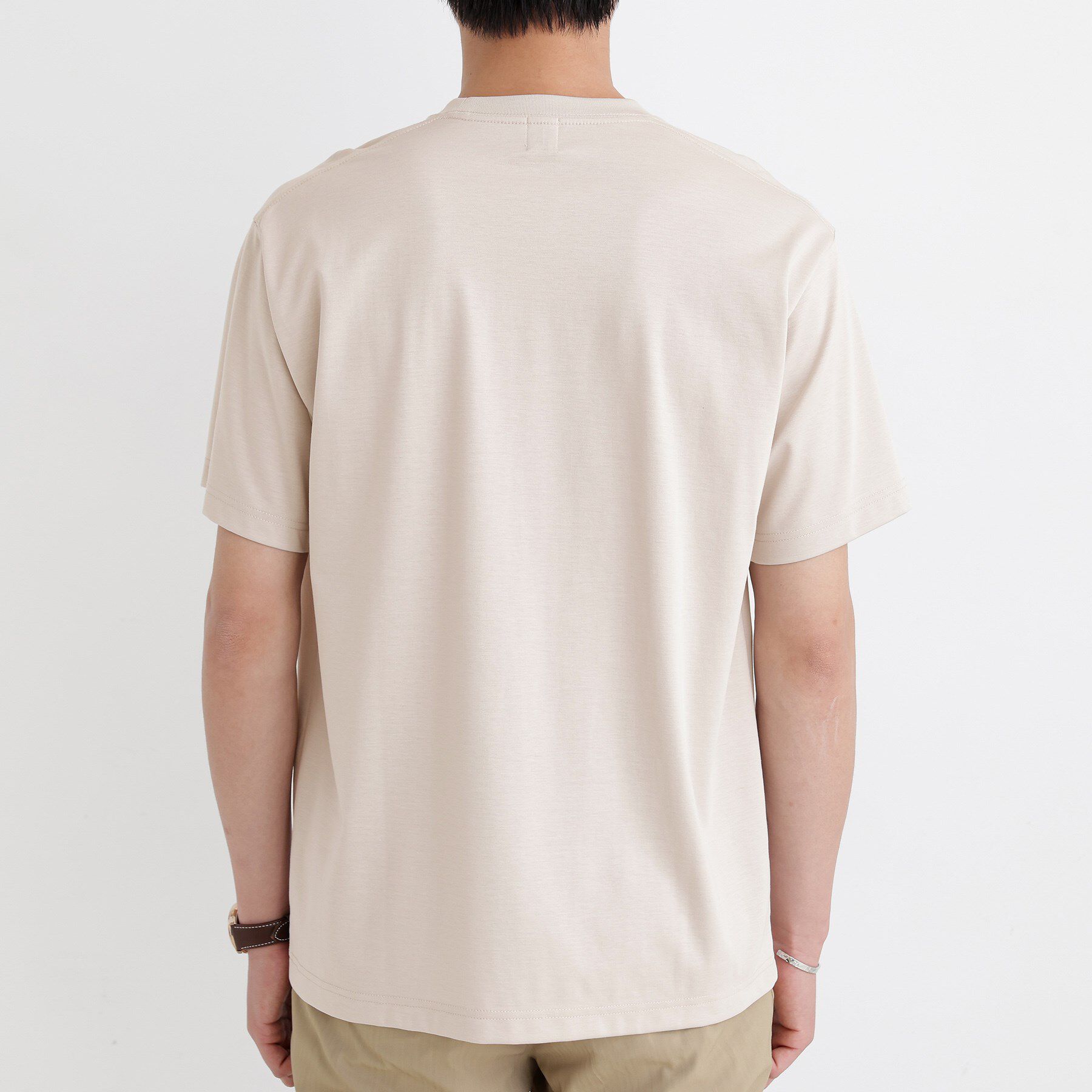 TAKEO KIKUCHI「モザイクロゴ ポンチTシャツ」|Tシャツ・カットソー|