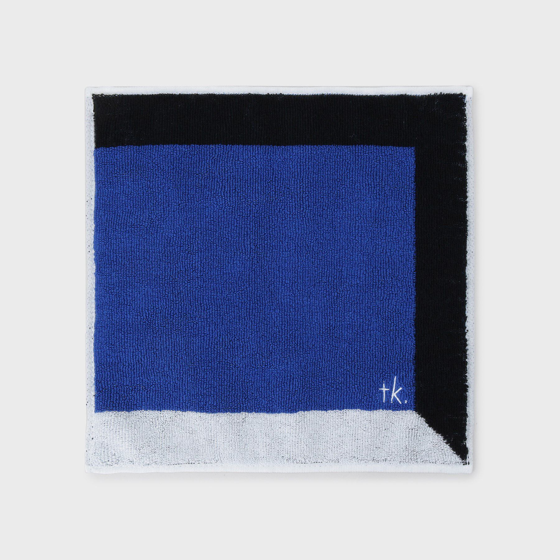tk.TAKEO KIKUCHI「【日本製】トリミングタオルハンカチ」|ハンカチ|ブルー(593)