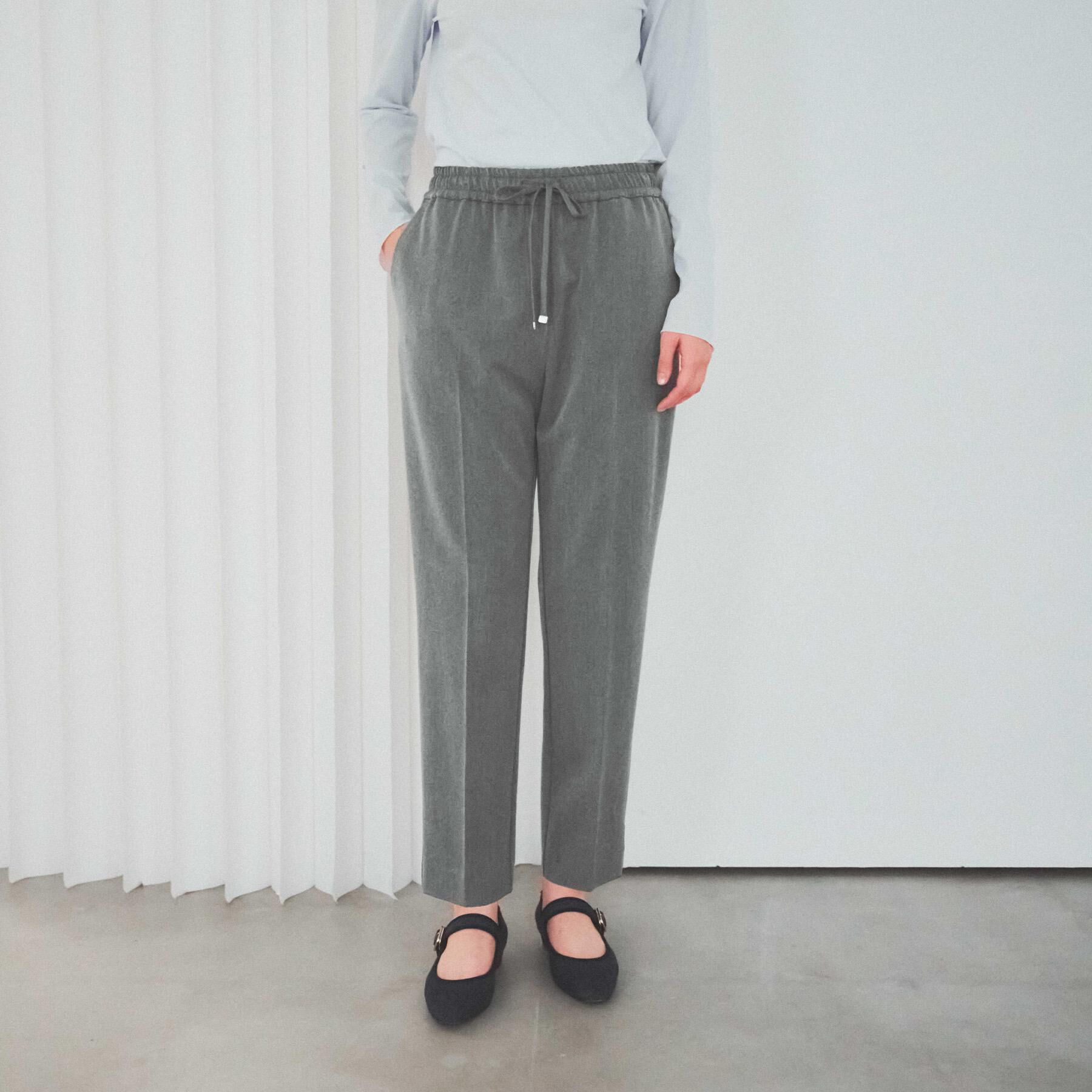 OPAQUE.CLIP「ウォームタッチ イージーテーパードパンツ【洗濯機洗OK/ストレッチ】」|その他|