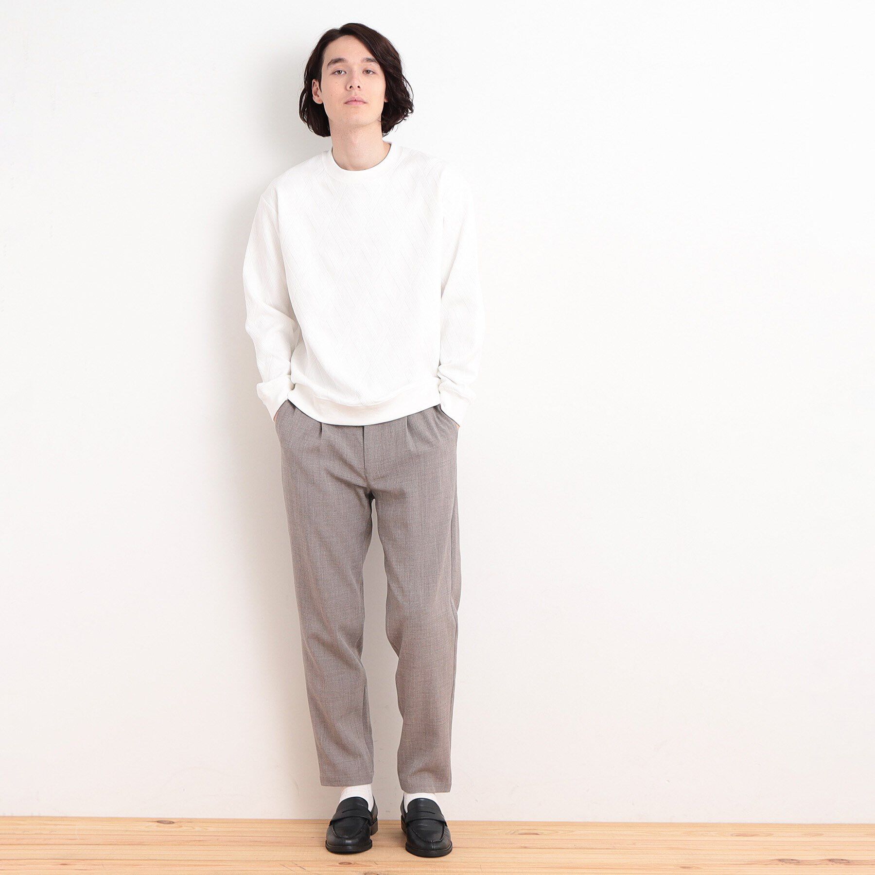 THE SHOP TK「リンクススウェットプルオーバー」|パーカー|