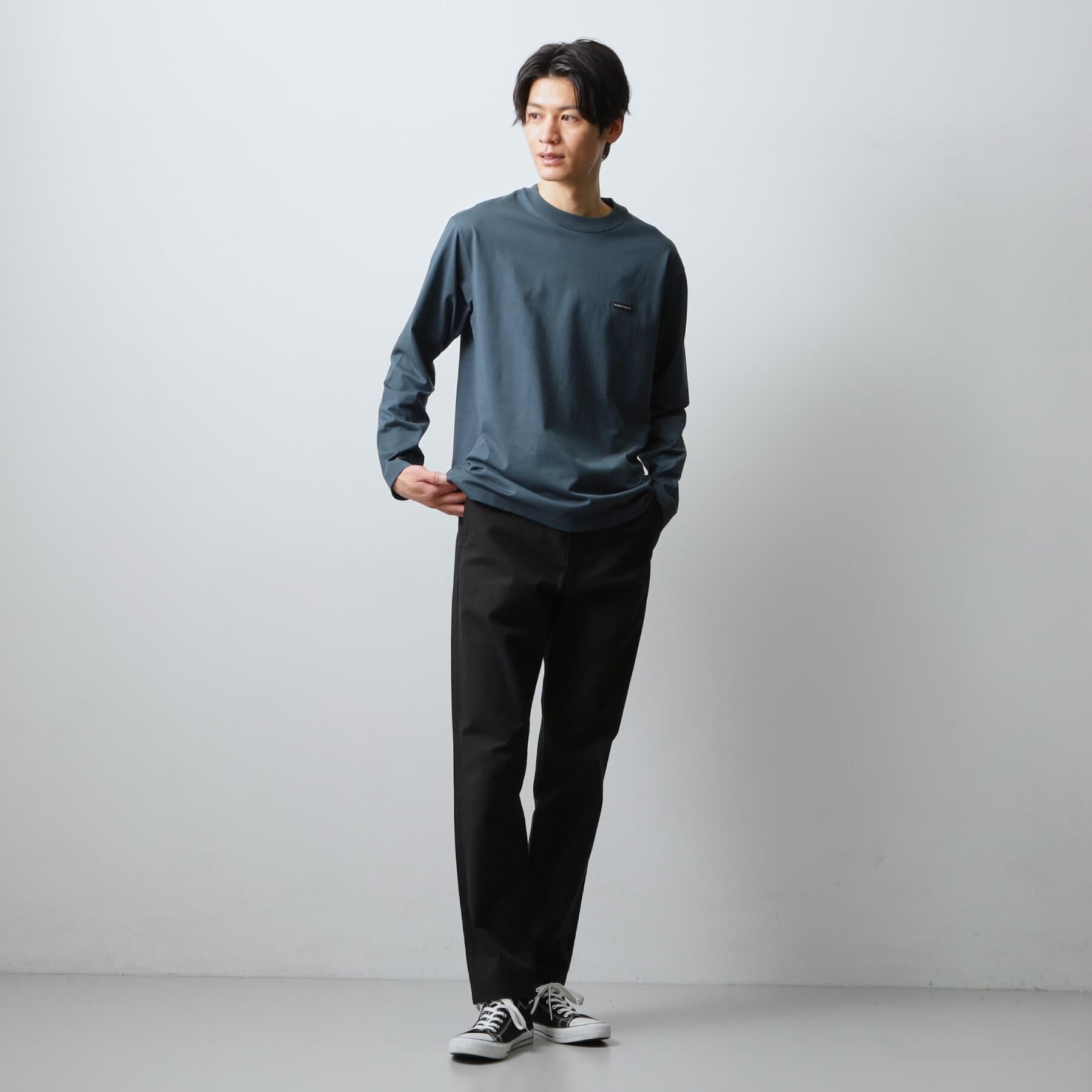 THE SHOP TK「【オールシーズン穿ける！】7DAYSストレッチへリンボンパンツ　ON&hArr;OFF兼用」|その他|