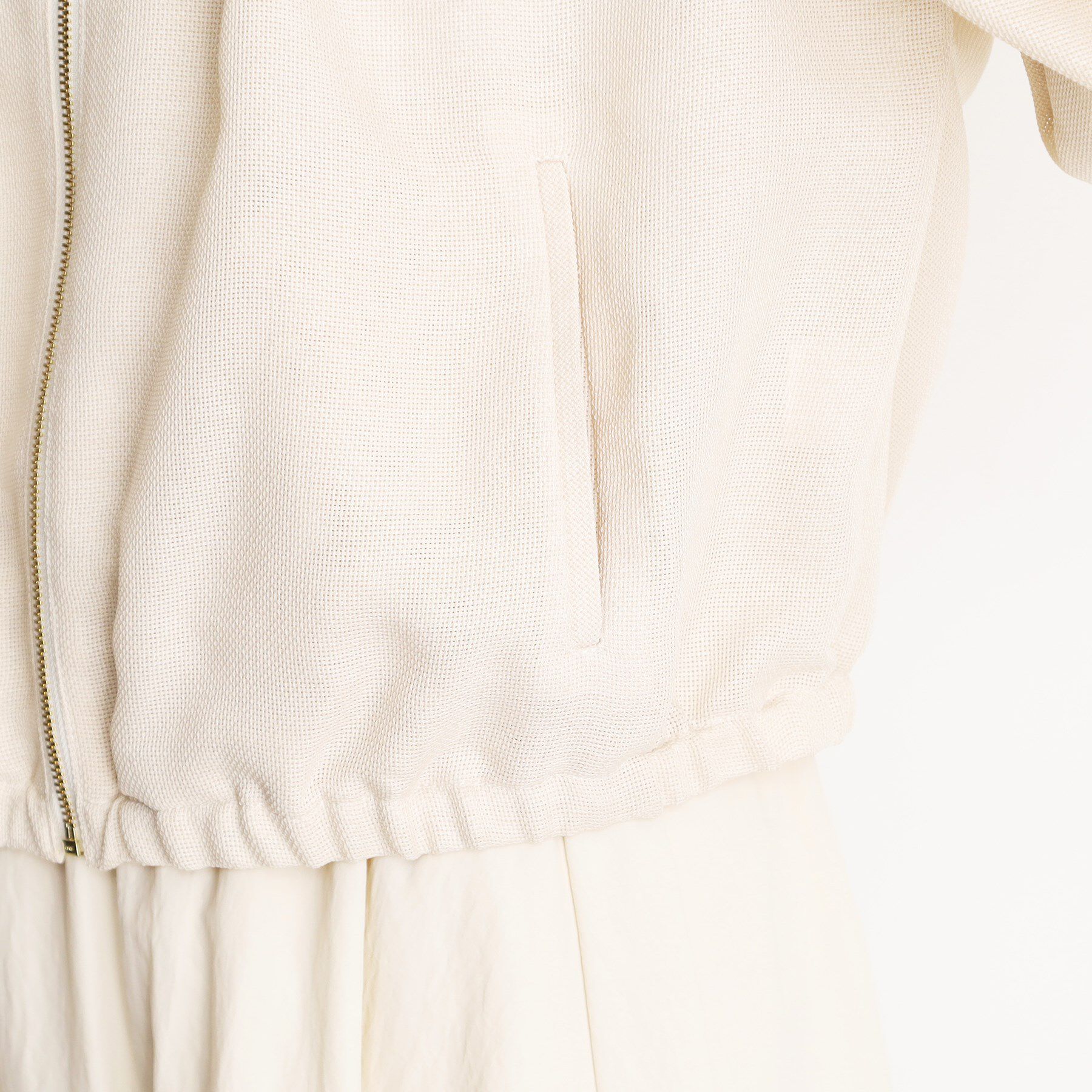 THE SHOP TK「パナマメッシュブルゾン【洗える】」|ブルゾン・スタジャン|