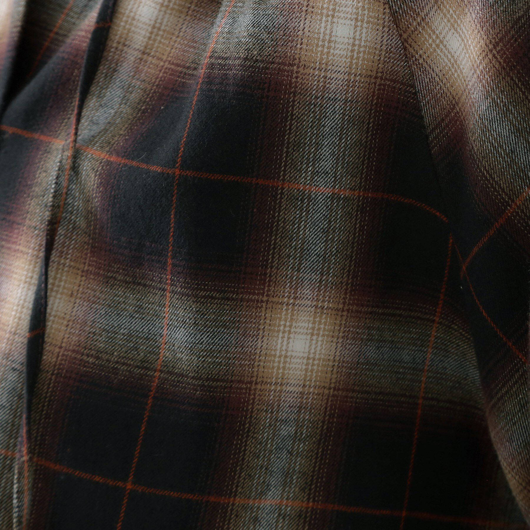 THE SHOP TK「起毛オンブレフリルブラウス」|シャツ・ブラウス|