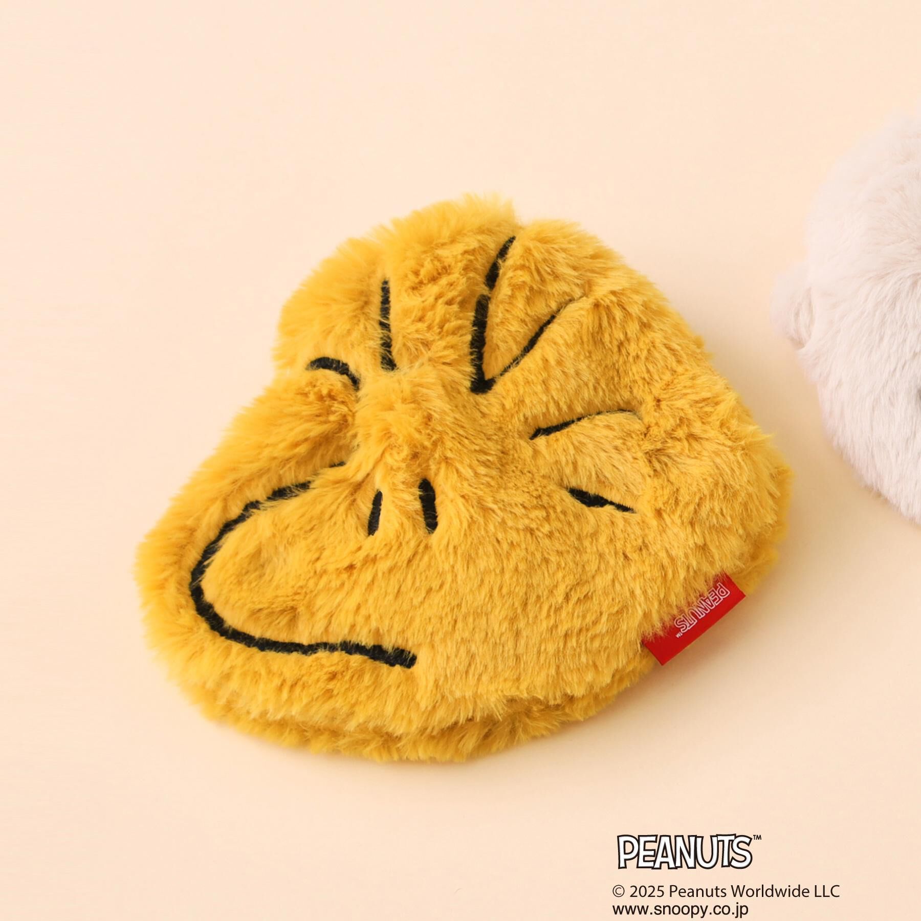 THE SHOP TK「PEANUTS/ピーナッツ ウッドストック ファーポーチ」|ショルダー・メッセンジャー|イエロー(031)