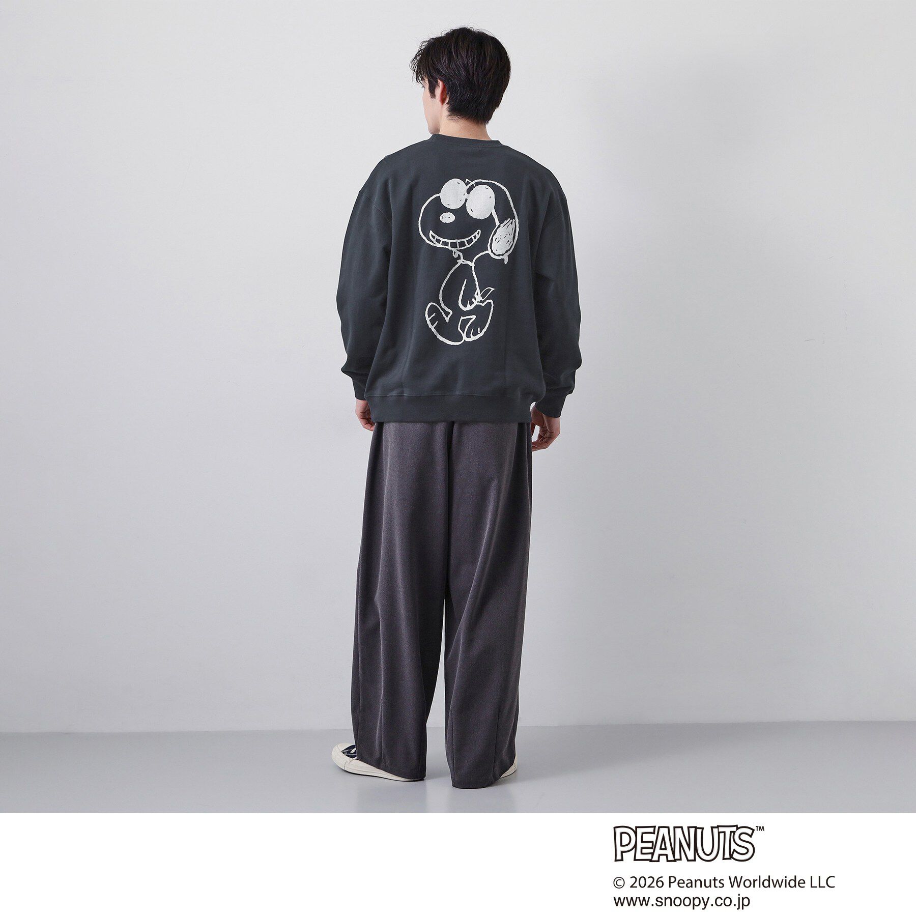 THE SHOP TK「PEANUTS ／ ピーナッツ スヌーピー ミニ裏毛スウェット」|パーカー|