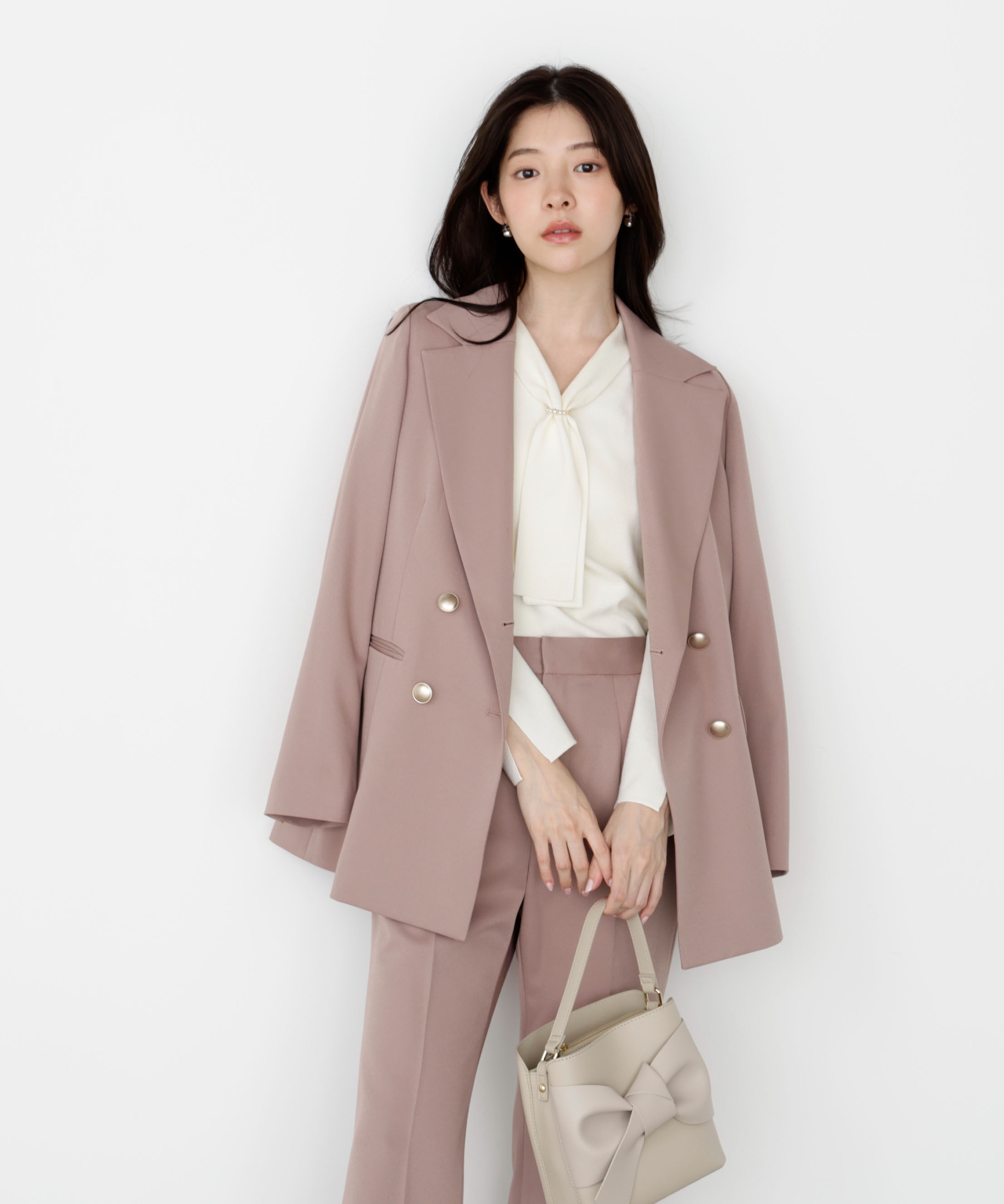 PROPORTION BODY DRESSING「ゴールド釦ダブルブレストジャケット 25AW」|その他|