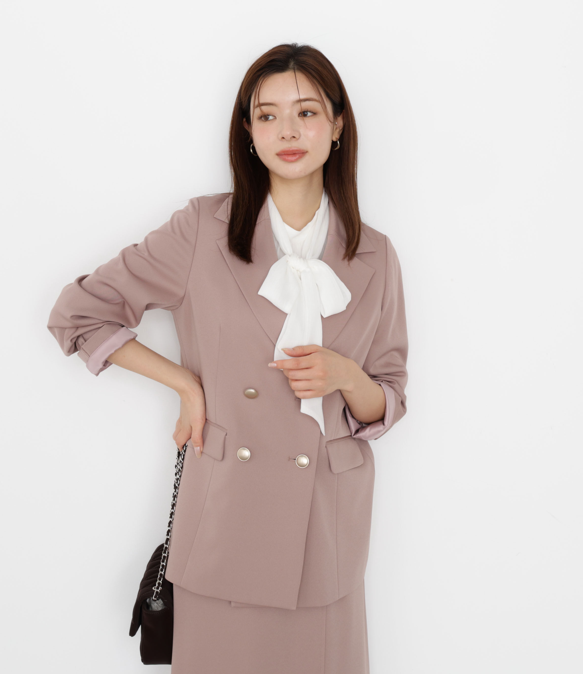 PROPORTION BODY DRESSING「ゴールド釦ダブルブレストジャケット 25AW」|その他|