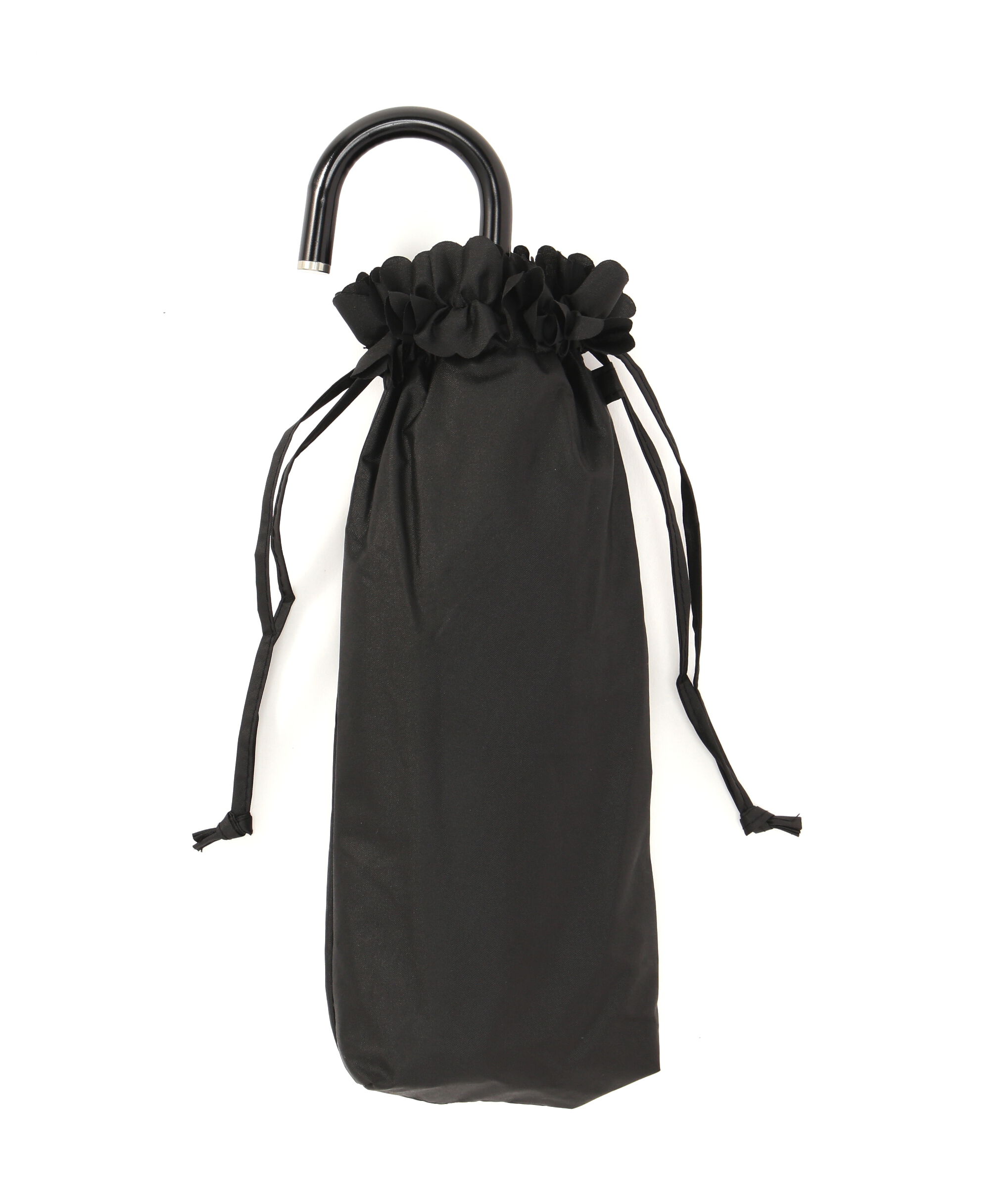 PROPORTION BODY DRESSING「晴雨兼用ヒートカットフリル折り畳みアンブレラ」|その他|ブラック