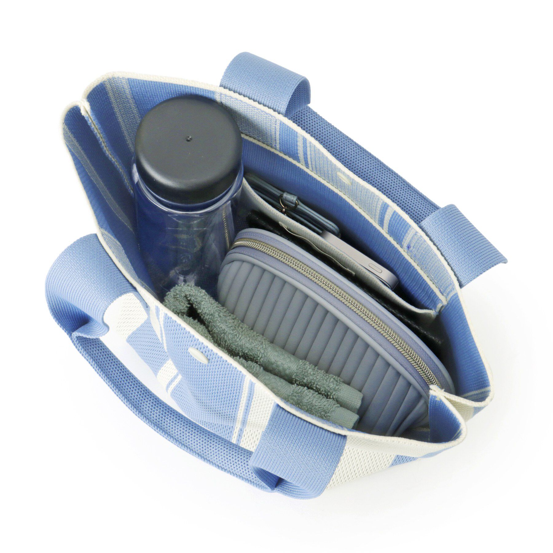 SHOO･LA･RUE「大人のカジュアルスタイルに ニットランチトートバッグ」|トートバッグ|