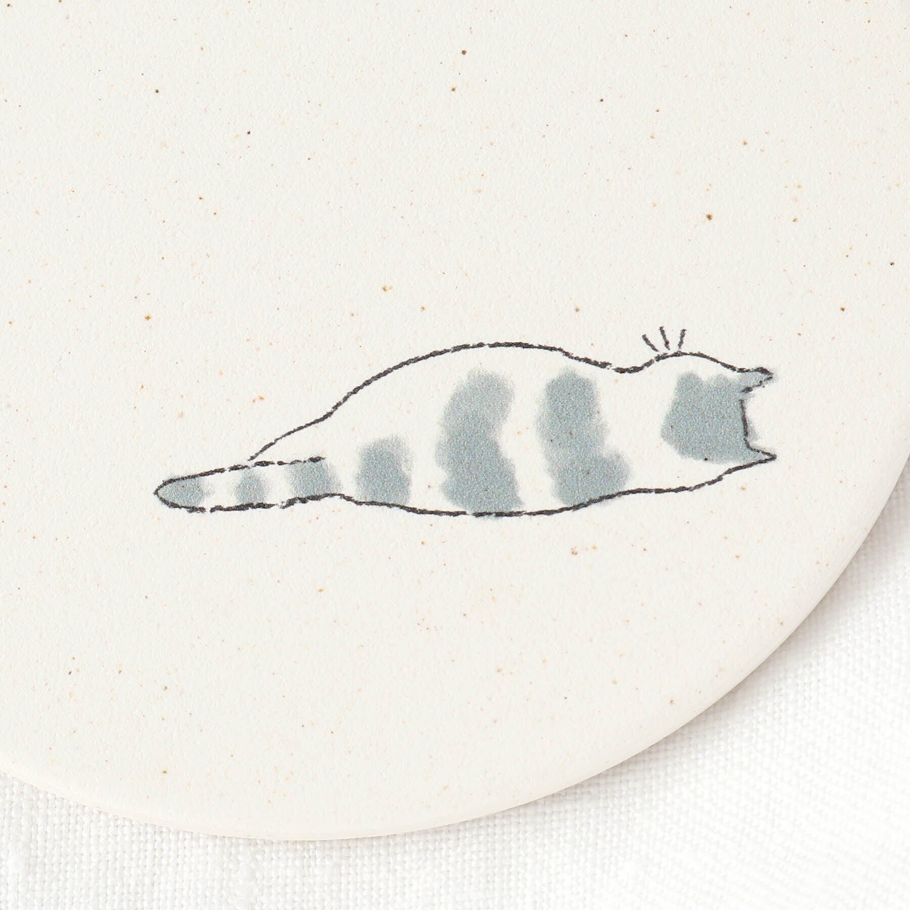 212 KITCHEN STORE「陶器珪藻土コースター neko うたたね」|食器・キッチングッズ|