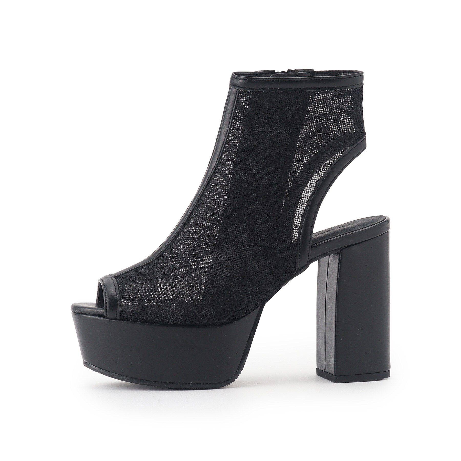 ESPERANZA「厚底ラク盛りブーツヒールサンダル」|ショートブーツ|