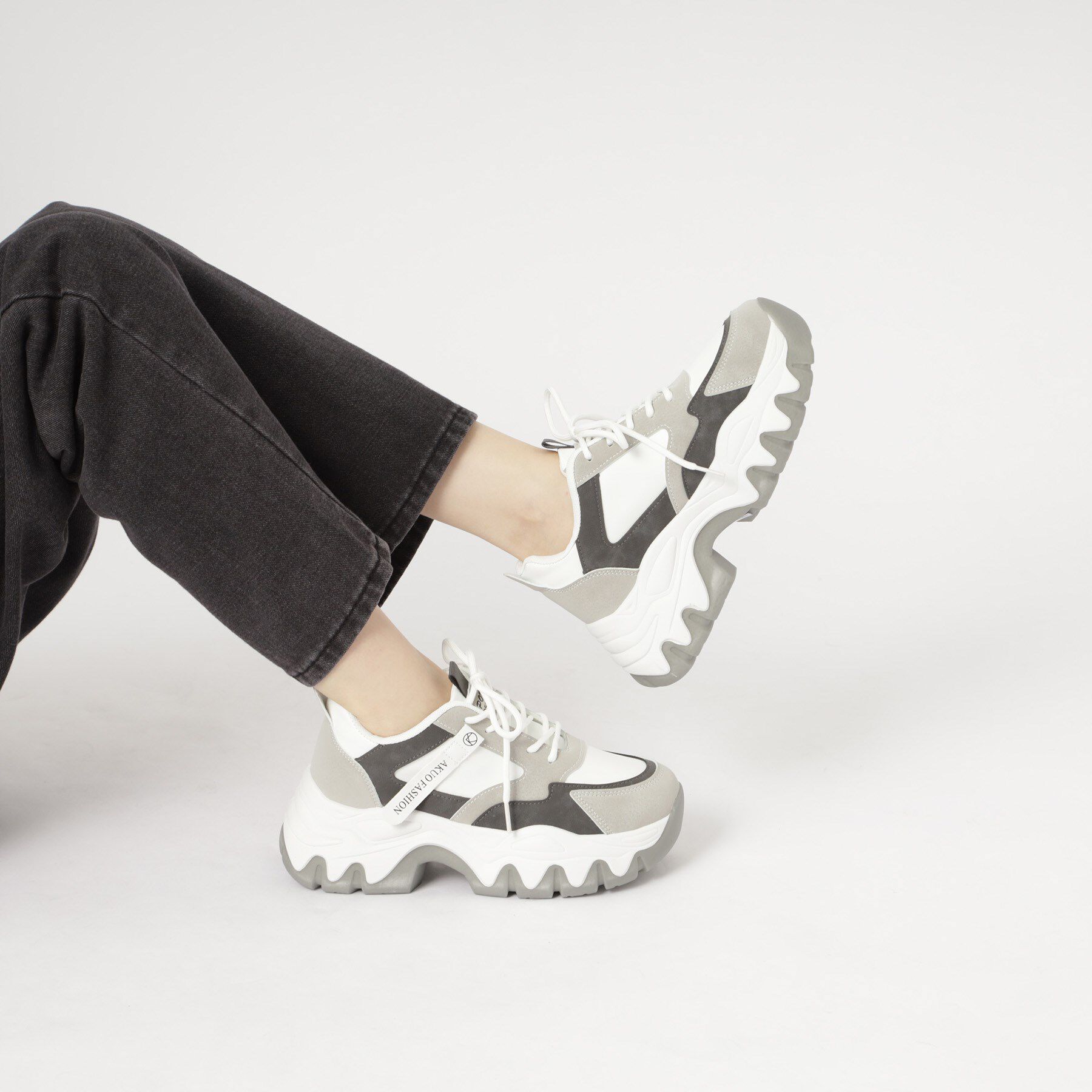 csT&P「厚底凸凹ソールスニーカー」|スニーカー|