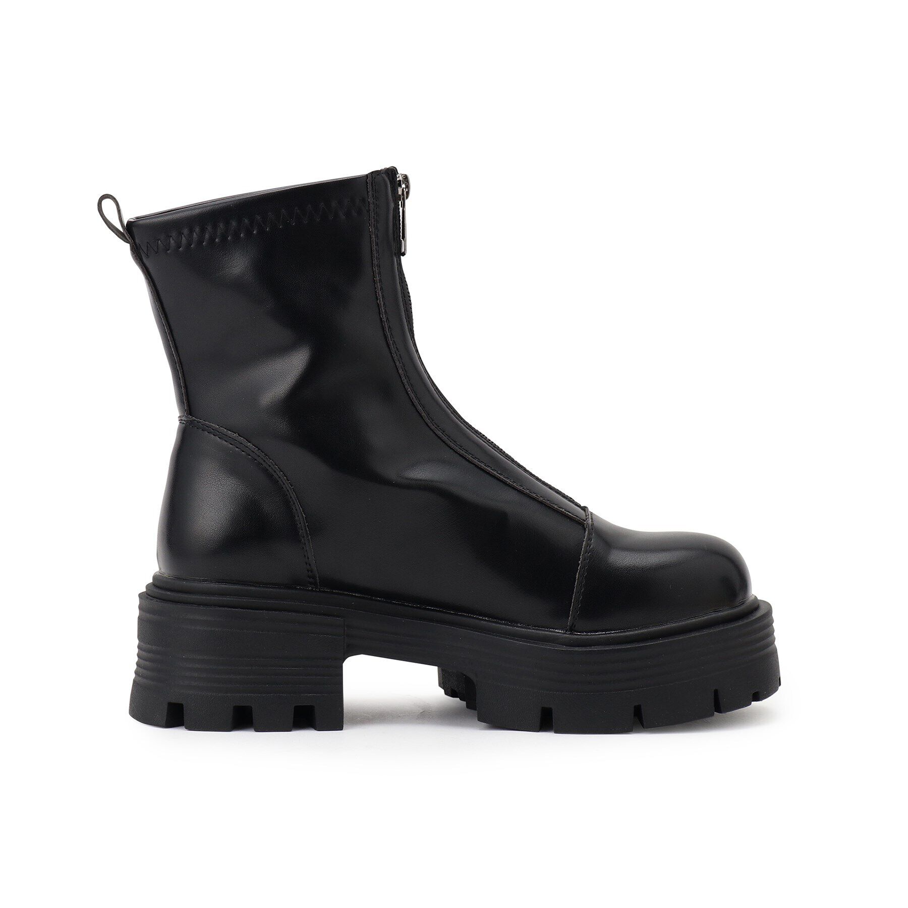 csT&P「厚底センタージップブーツ」|ショートブーツ|