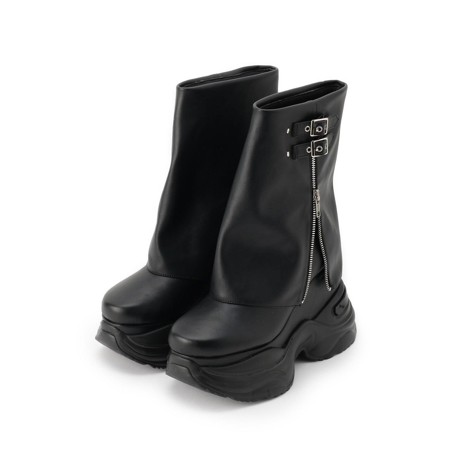 ESPERANZA「ボリュームソールカバーブーツ」|ショートブーツ|