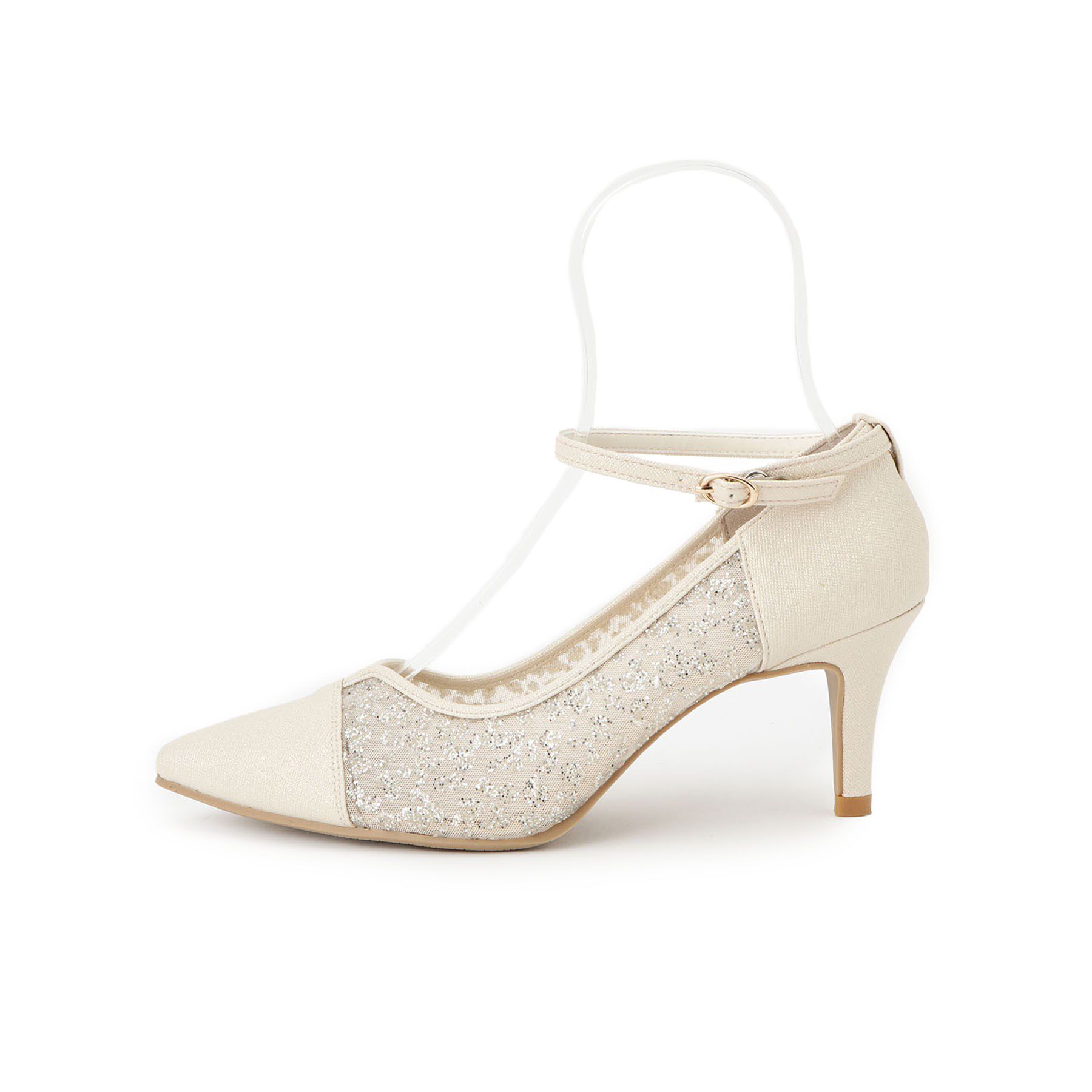 ESPERANZA「ハートカットストラップパンプス」|パンプス|