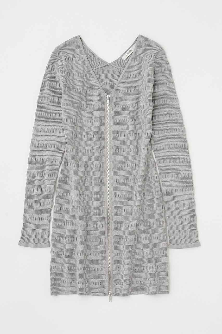 MOUSSY「OPEN STITCH KNIT MINI ドレス」|ワンピース|