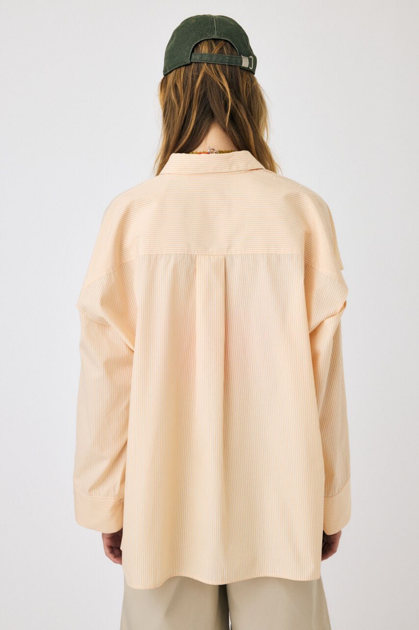 MOUSSY「ARM SLIT OVER シャツ」|シャツ・ブラウス|