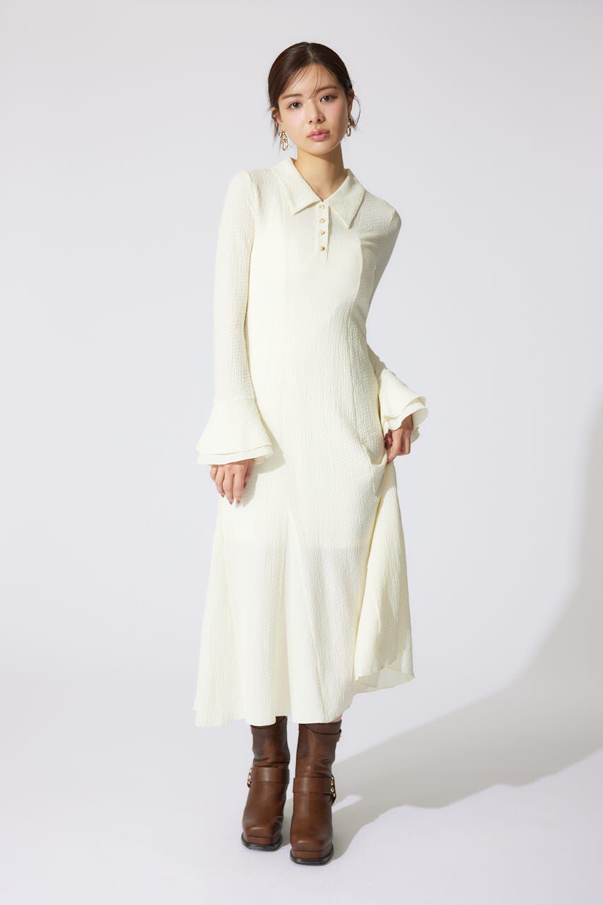 rienda「カットマーメイドワンピース」|ワンピース|