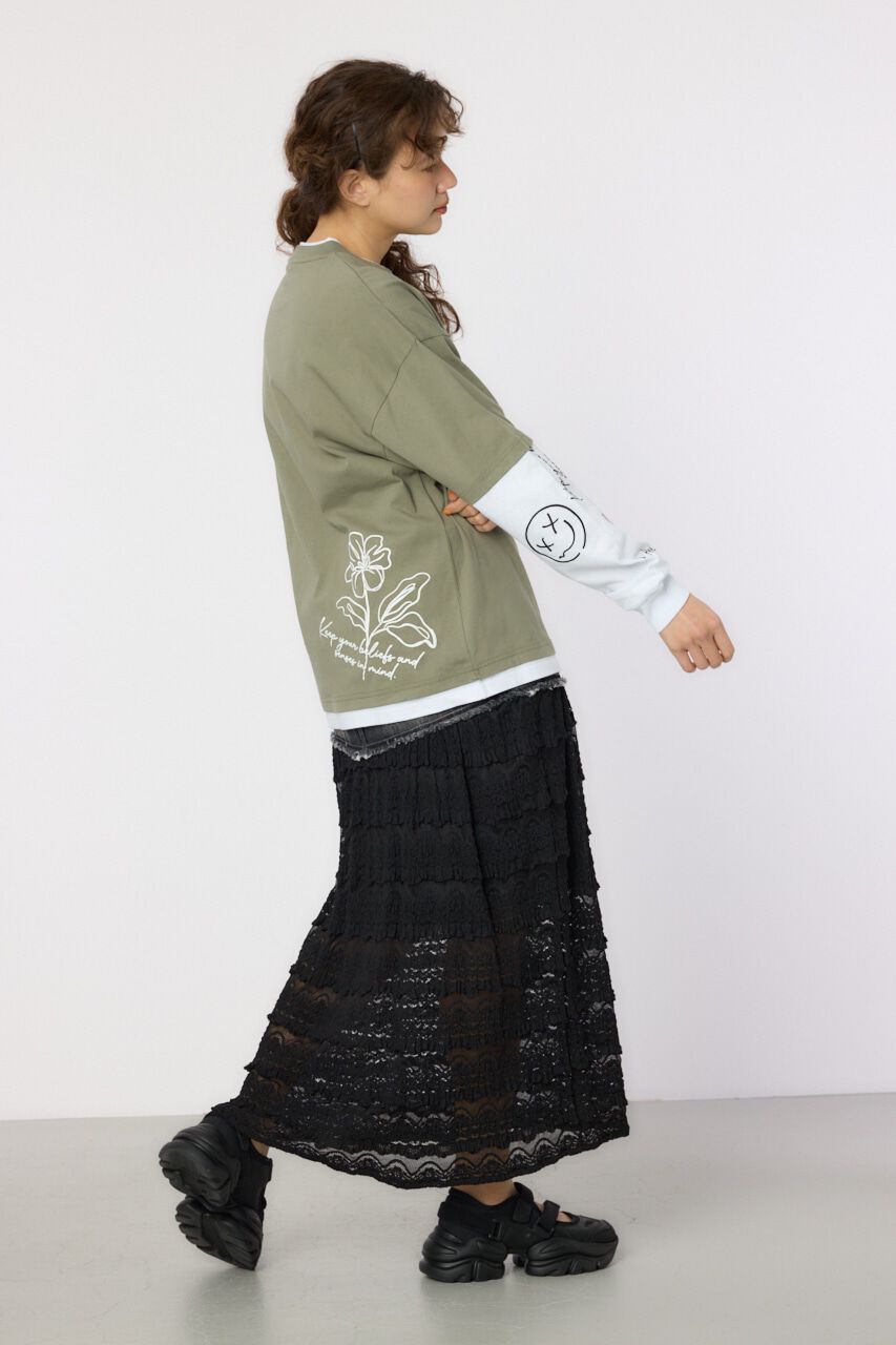 RODEO CROWNS「フェイクレイヤードロングスリーブTシャツ」|Tシャツ・カットソー|