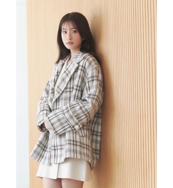 MERCURYDUO「オリジナルロービングチェックPコート」|その他|