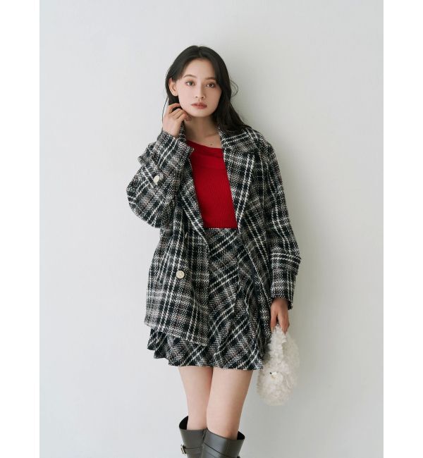 MERCURYDUO「オリジナルロービングチェックミニスカパン」|その他|