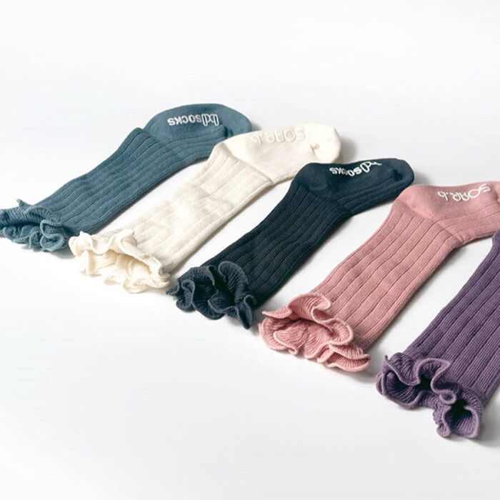 BACKYARD FAMILY「靴下 キッズ 女の子 ハイソックス 通販 長靴下 66012301 ソックス ロージーハイソックス」|ソックス|