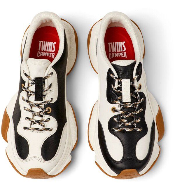 CAMPER「[カンペール] TWINS / レザースニーカー」|スニーカー|ホワイト