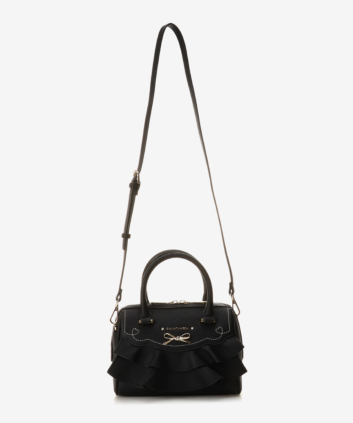 Samantha Vega「フリルリボンハンドバッグ」|ハンドバッグ|