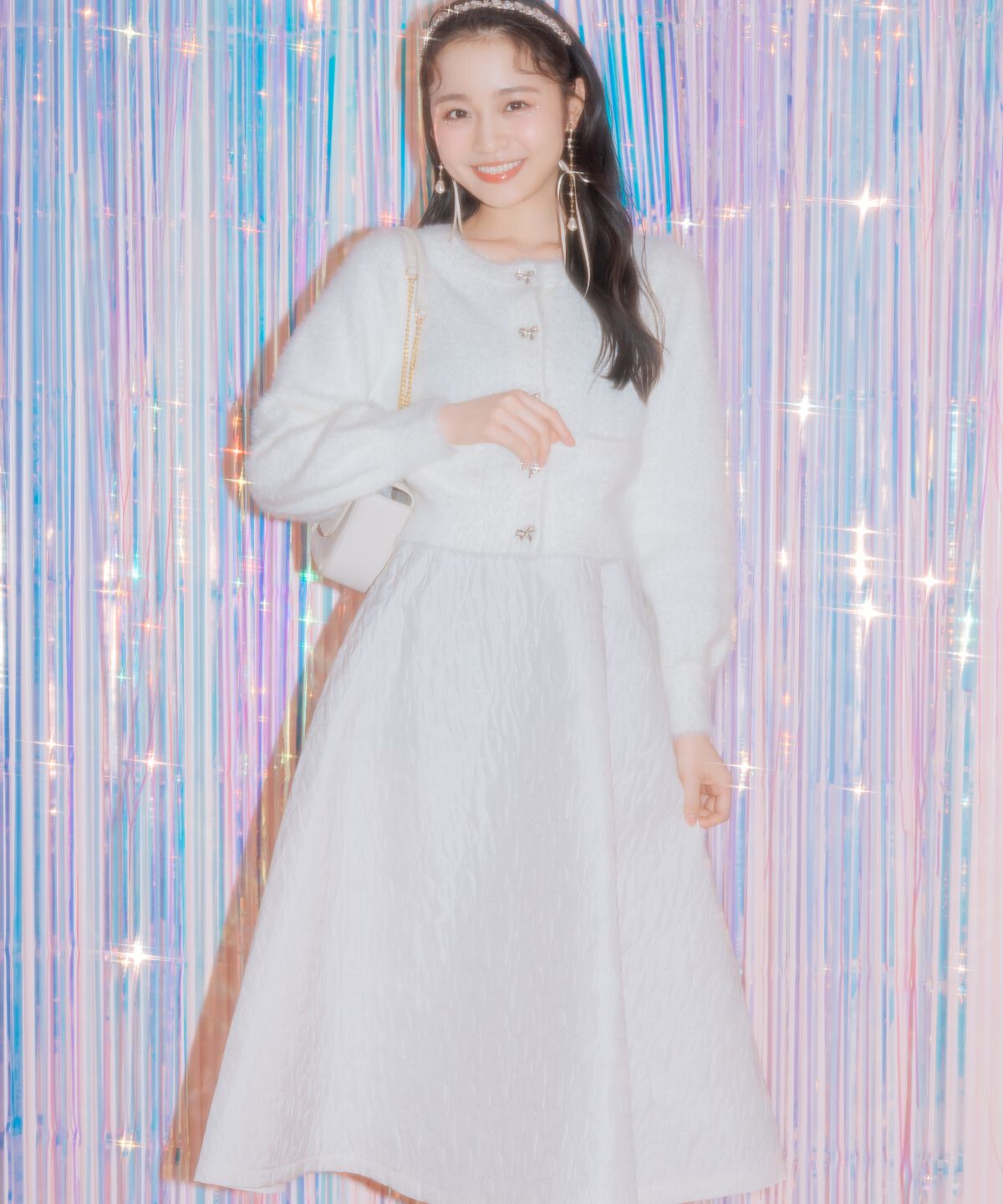 WILLSELECTION「キルティングボリュームフレアスカート」|フレア|