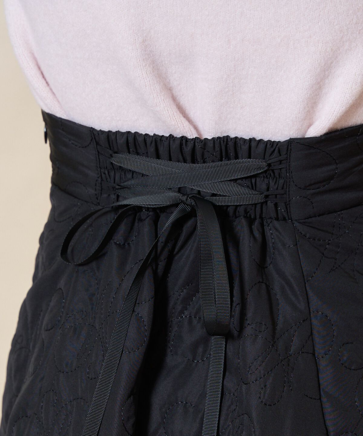 WILLSELECTION「キルティングボリュームフレアスカート」|フレア|