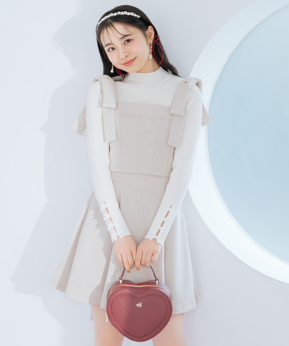 WILLSELECTION「ハイウエストフレアミニスカート」|フレア|