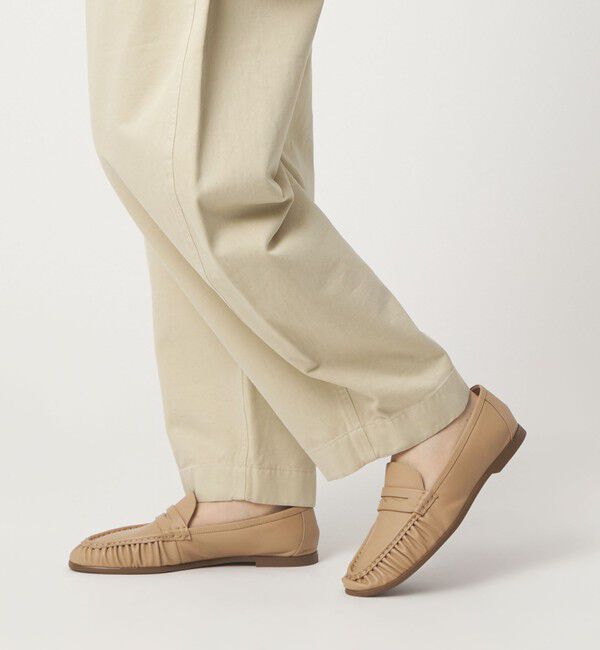 ODETTE E ODILE「ソフトモカシンローファー フラット10&uarr;」|ローファー|