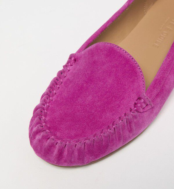 ODETTE E ODILE「プレーンハンドソーンモカ フラット15&uarr;」|モカシン|