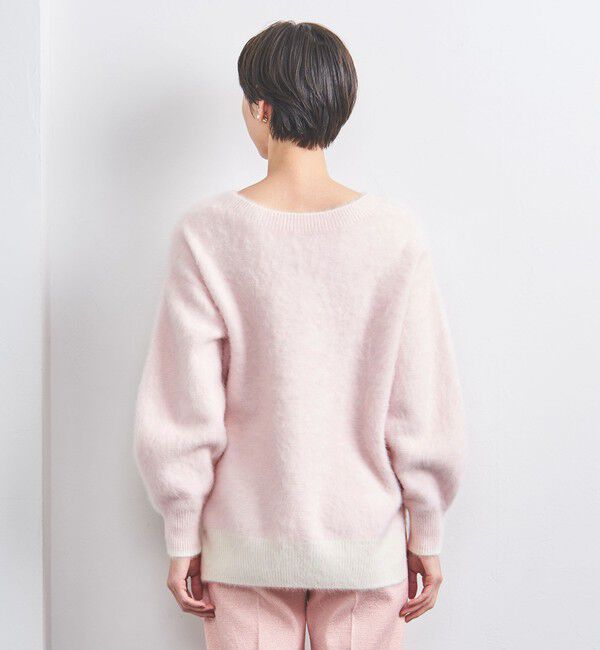 UNITED ARROWS「フォックス カシミヤ Vネック ニット」|ニット・セーター|