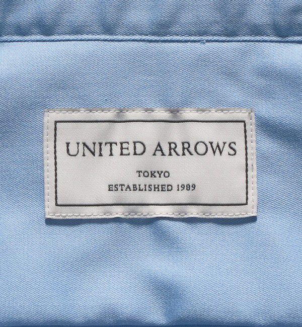 UNITED ARROWS「イージーケア AG ツイル セミワイドカラーシャツ -抗菌防臭-」|シャツ・ブラウス|