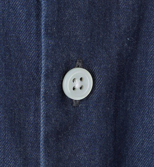 UNITED ARROWS「オーガニックコットン セミワイド ツイルデニムシャツ」|シャツ・ブラウス|