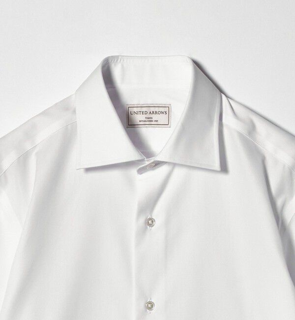 UNITED ARROWS「イージーケア AG ブロードセミワイド シャツ ―抗菌防臭―」|シャツ・ブラウス|
